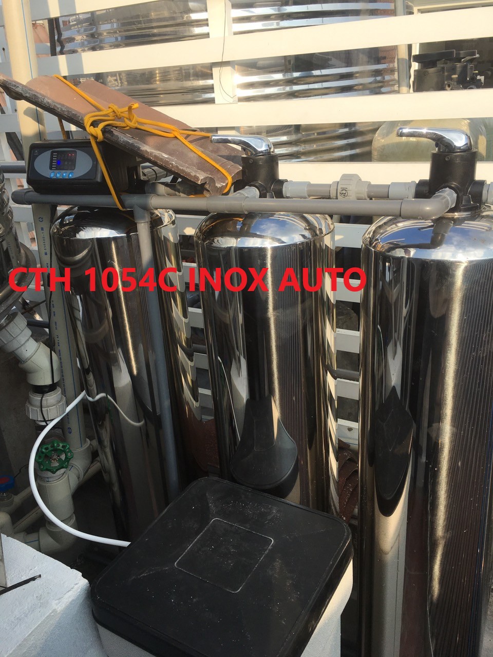 Thiết bị xử lý tổng đầu nguồn biệt thự cao cấp CTH 1054C auto Inox